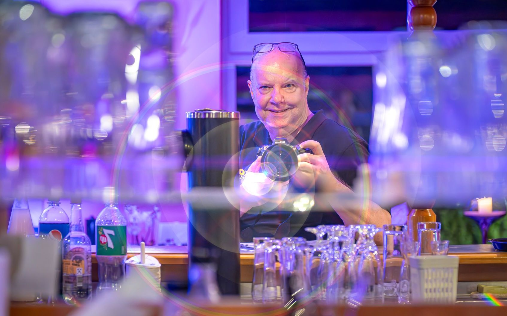 Ralf Hübner mit Kamera