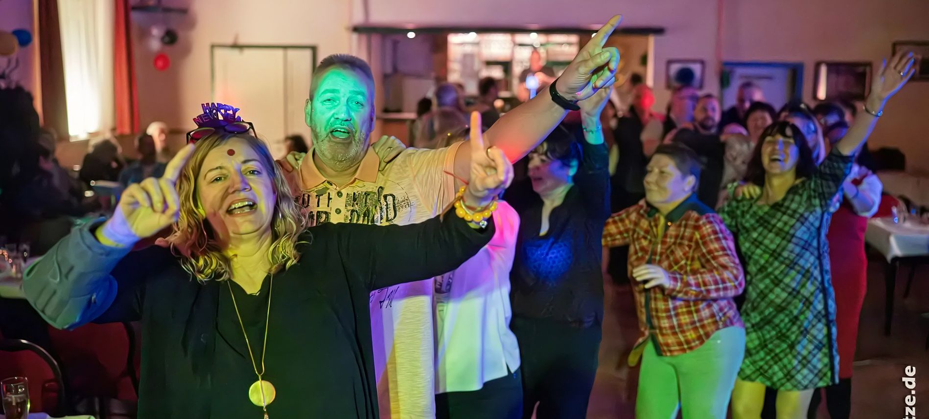 Stimmungsvolle Party